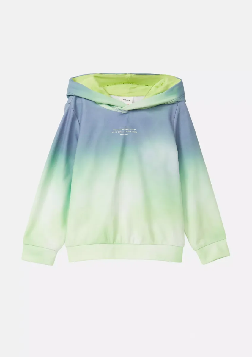Hoodie mit Farbverlauf