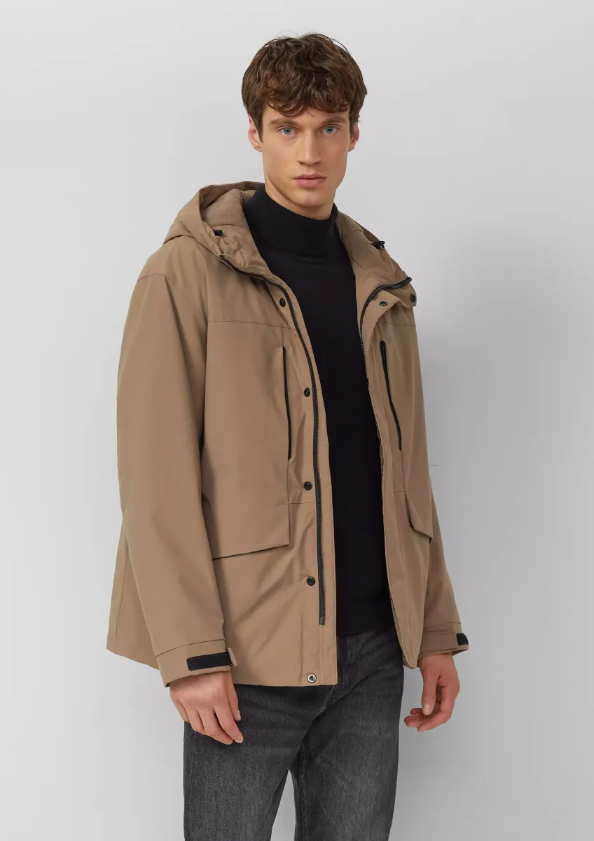 Jacke mit Kapuze und Taschen