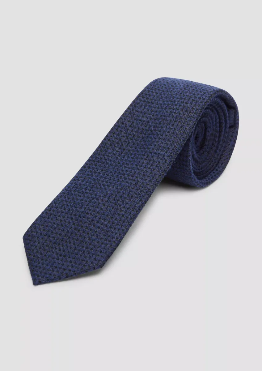 Jacquard-Krawatte in Woll-Optik