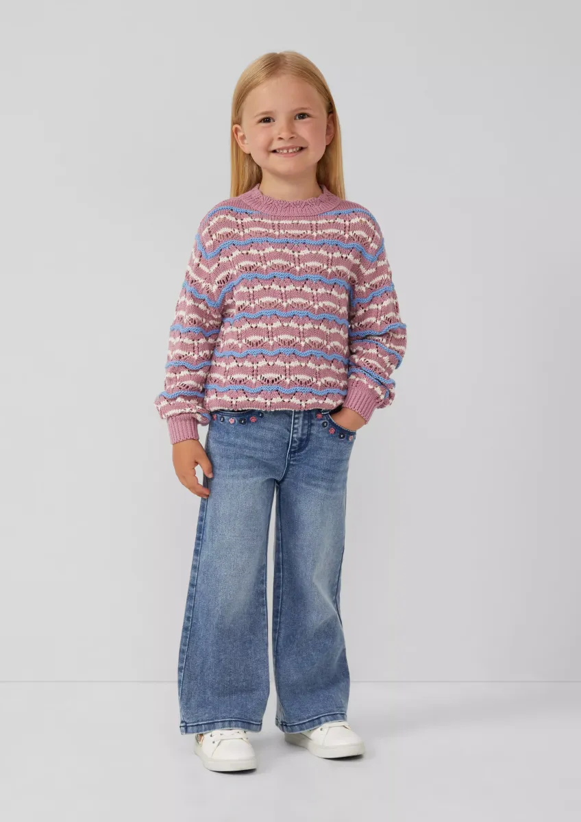 Jeans Wide Leg / Regular Fit / High Rise / 5-Pocket-Form