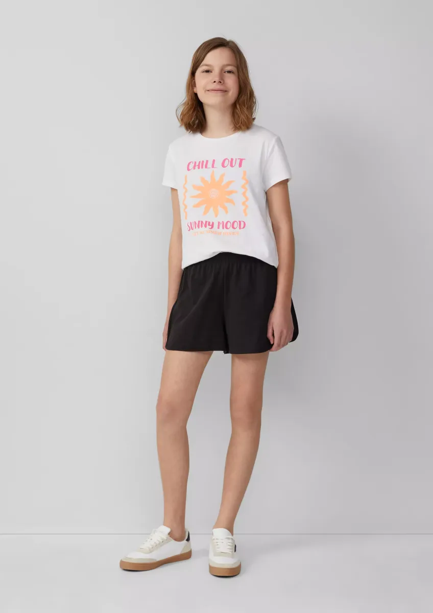 Jersey-Shorts im Runner-Stil