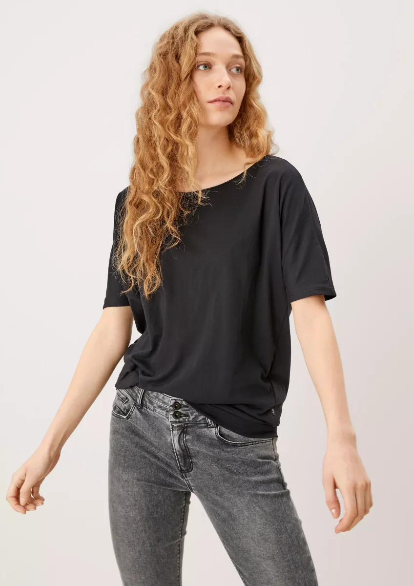 Jerseyshirt aus Baumwollmix