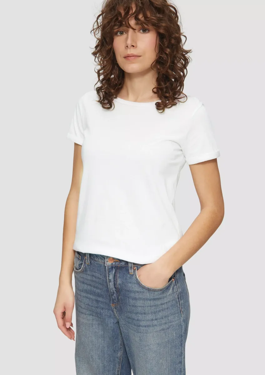 Jerseyshirt mit Crew Neck