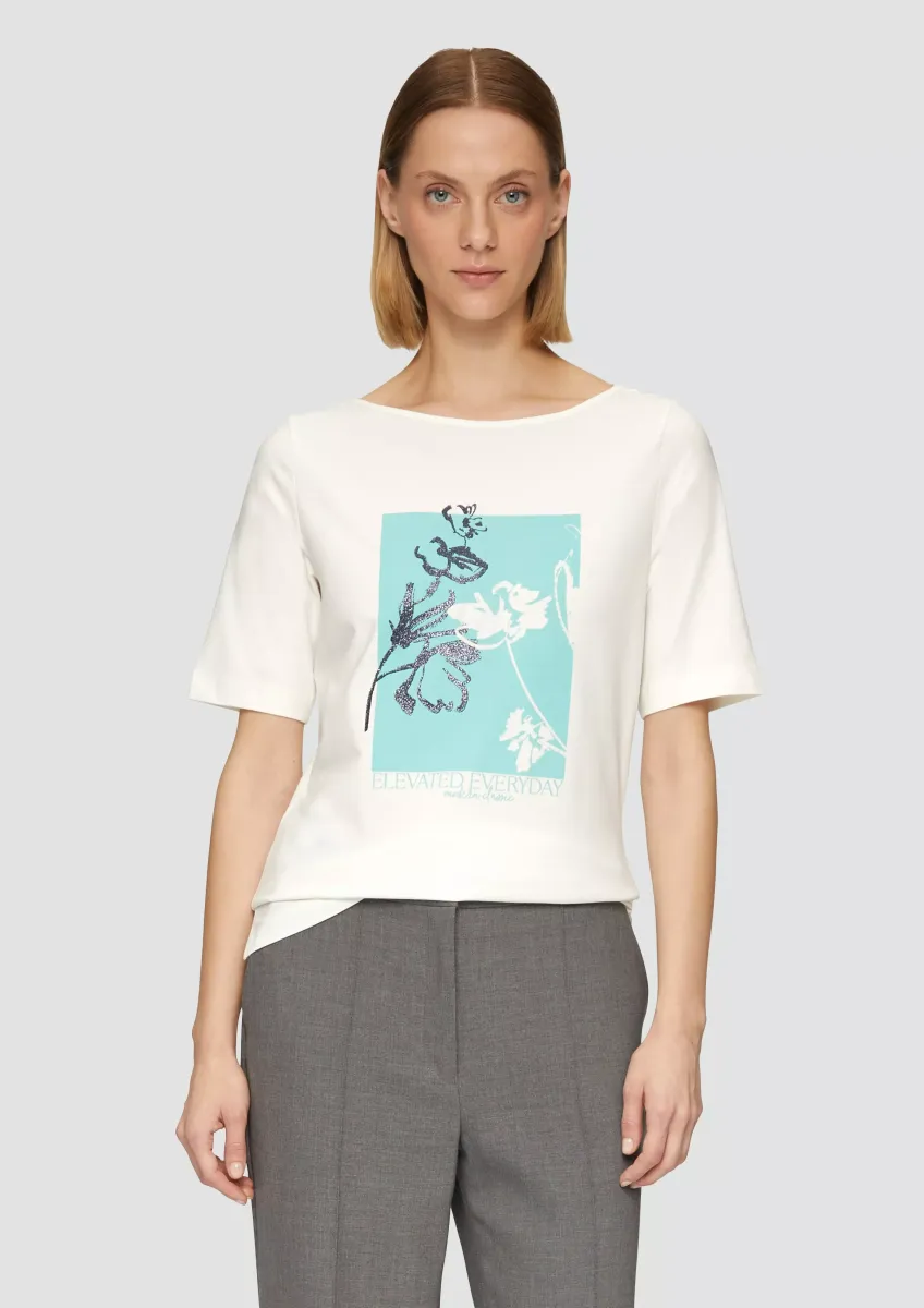 Jerseyshirt mit Frontprint