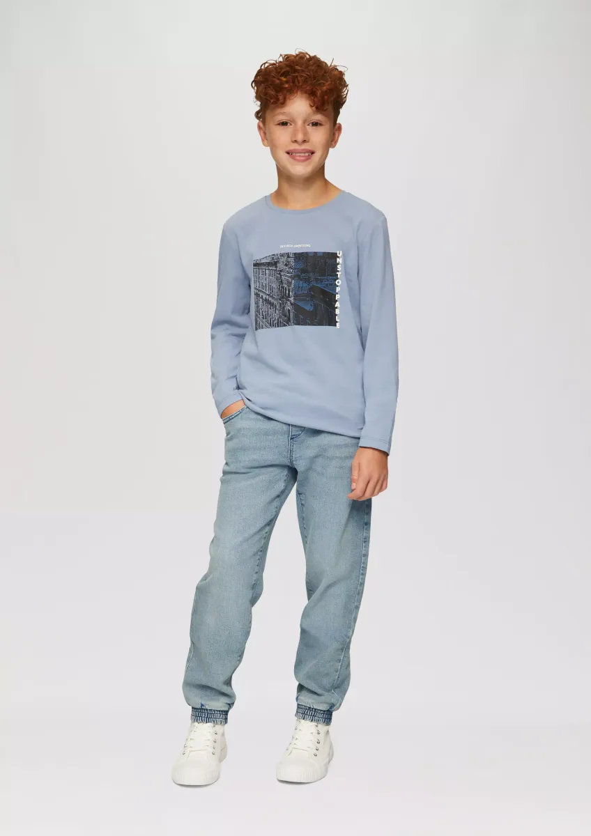 Jogging-Jeans Pete / Regular Fit / Mid Rise / Straight Leg