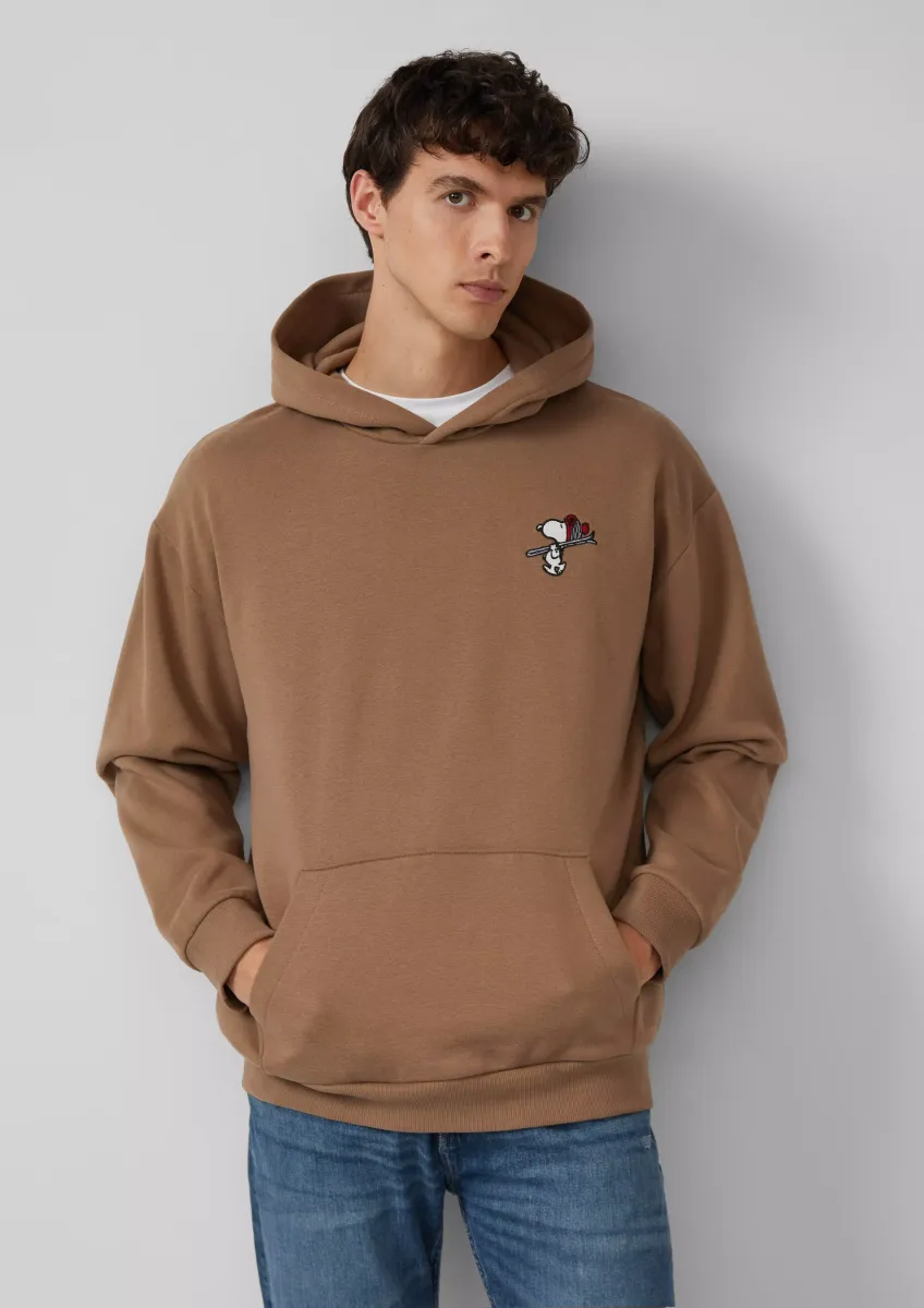 Kapuzen-Sweatshirt im Relaxed Fit mit Peanuts®-Artwork