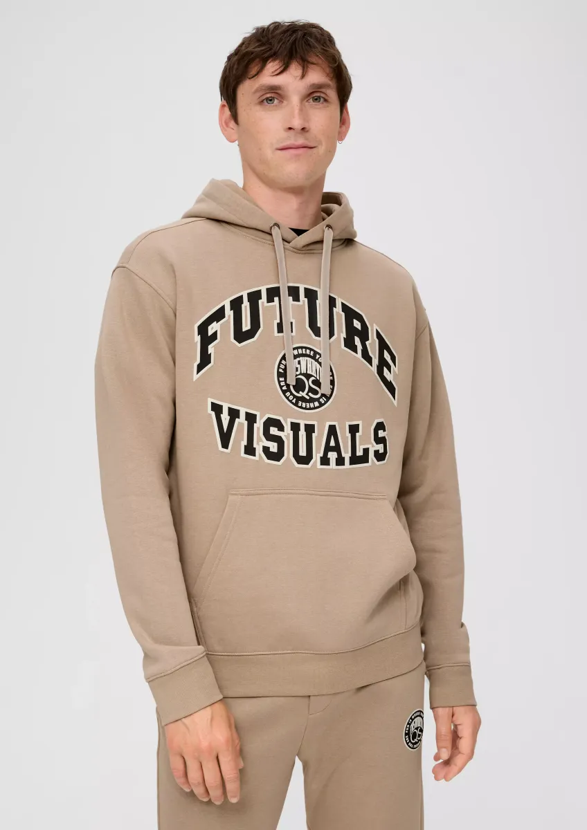 Kapuzenpulli aus Baumwollmix