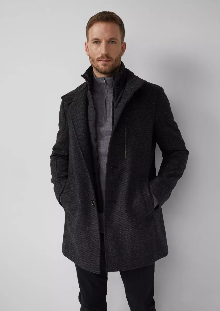 Klassischer Mantel mit herausnehmbarem Insert