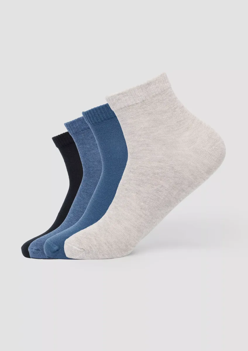 Kurze Socken im 4er-Pack