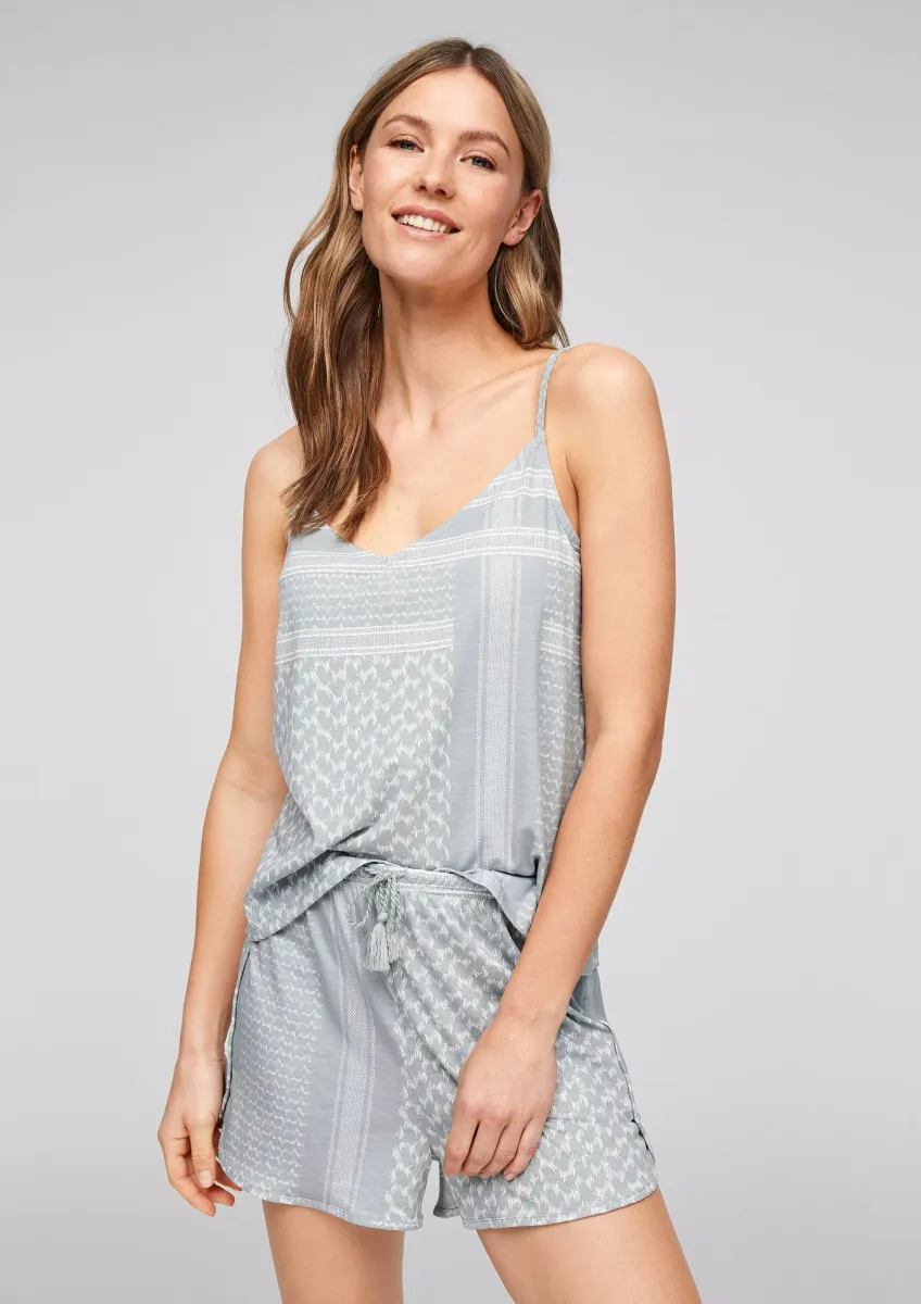 Kurzer Pyjama aus Jersey