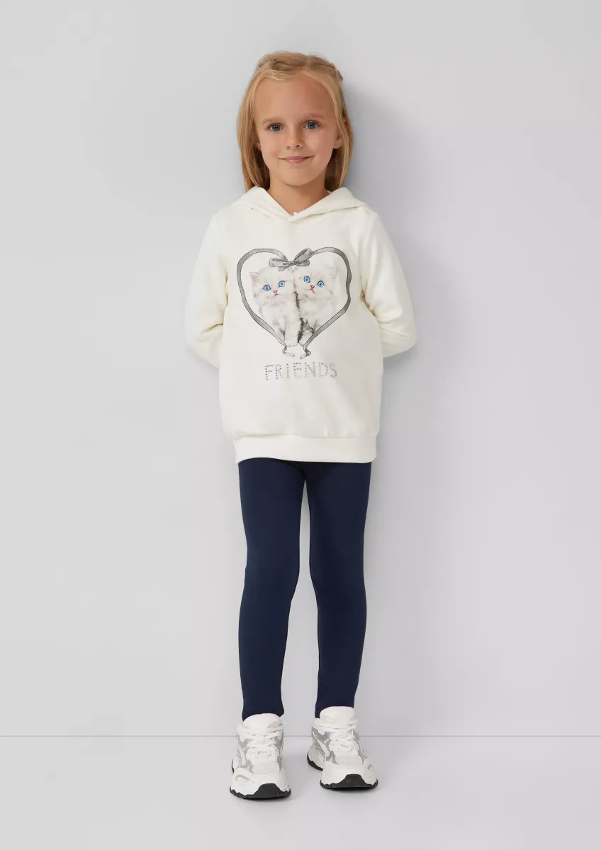 Kuschelige Thermofleece-Hose mit Elastikbund