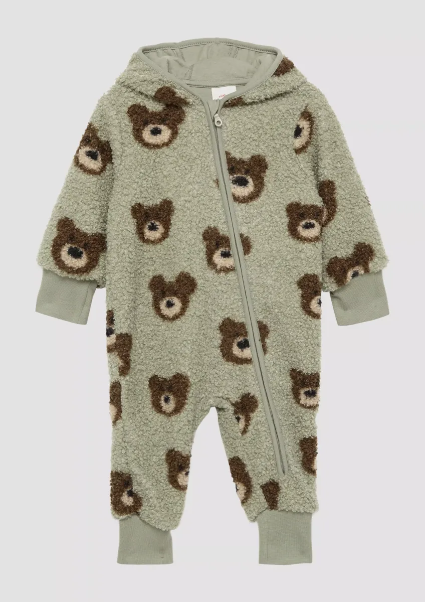Kuscheliger Overall aus Teddyplüsch