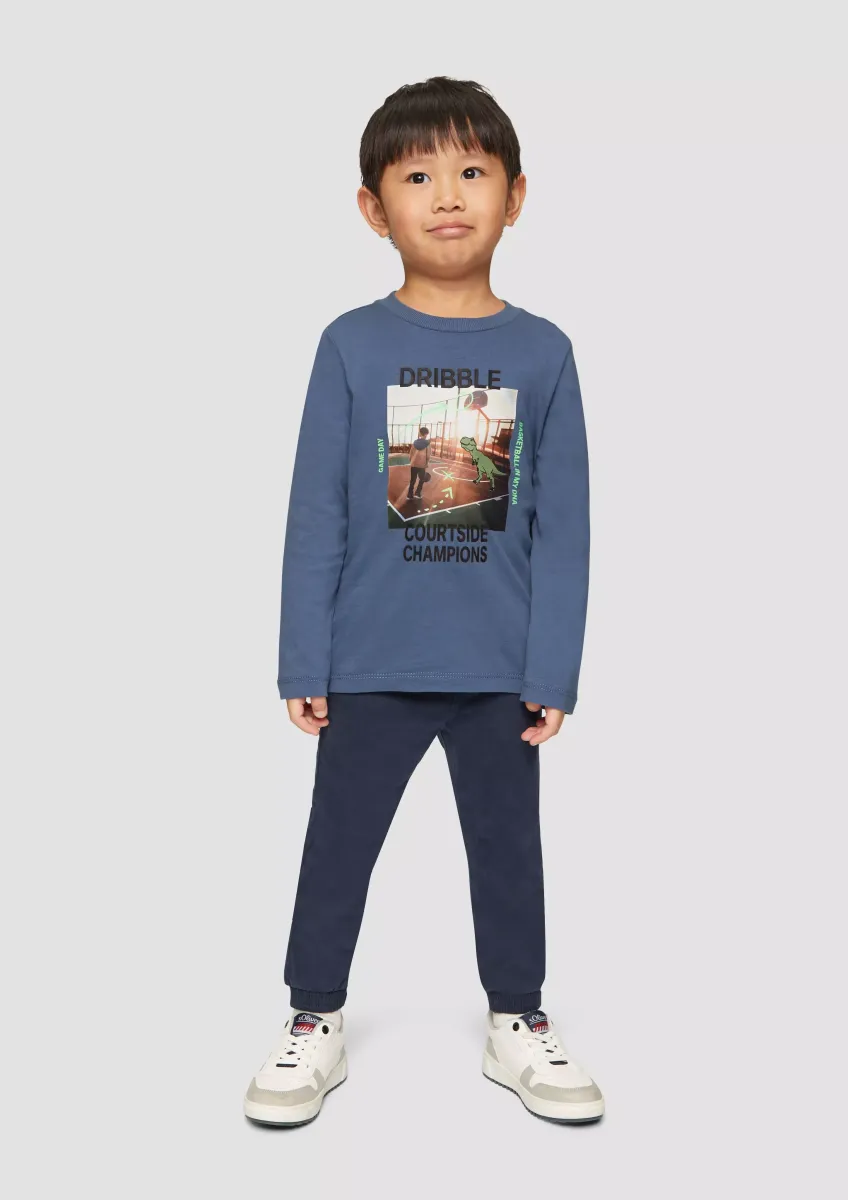 Langarmshirt mit Fotoprint