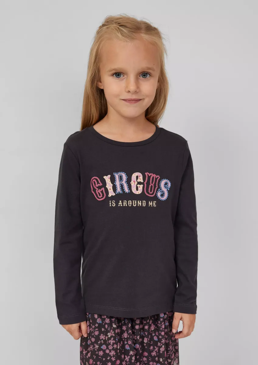 Longsleeve im Loose Fit mit Frontprint