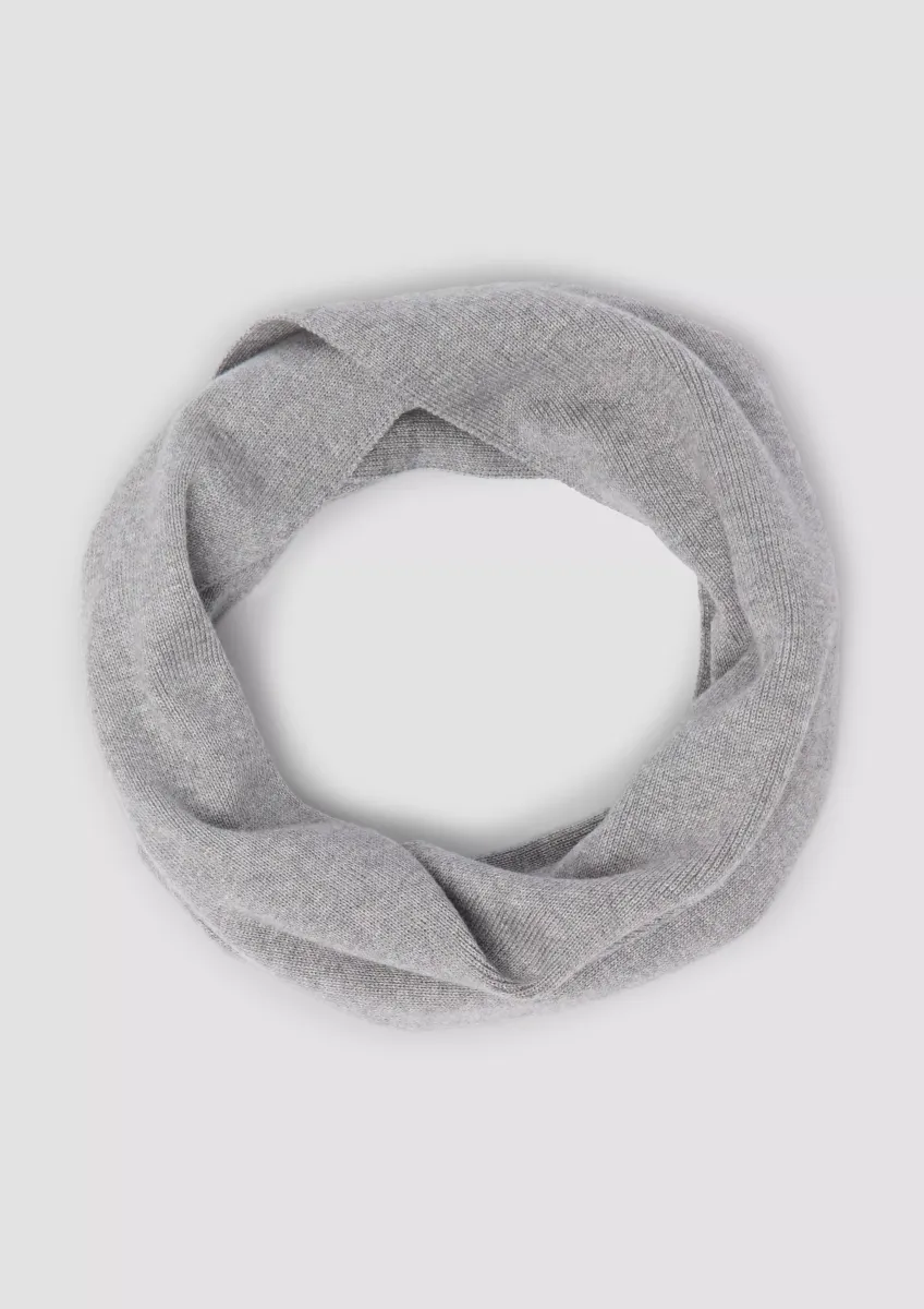 Loopschal aus Baumwollmix