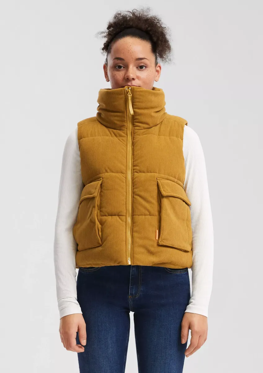 Outdoor-Weste aus Cord