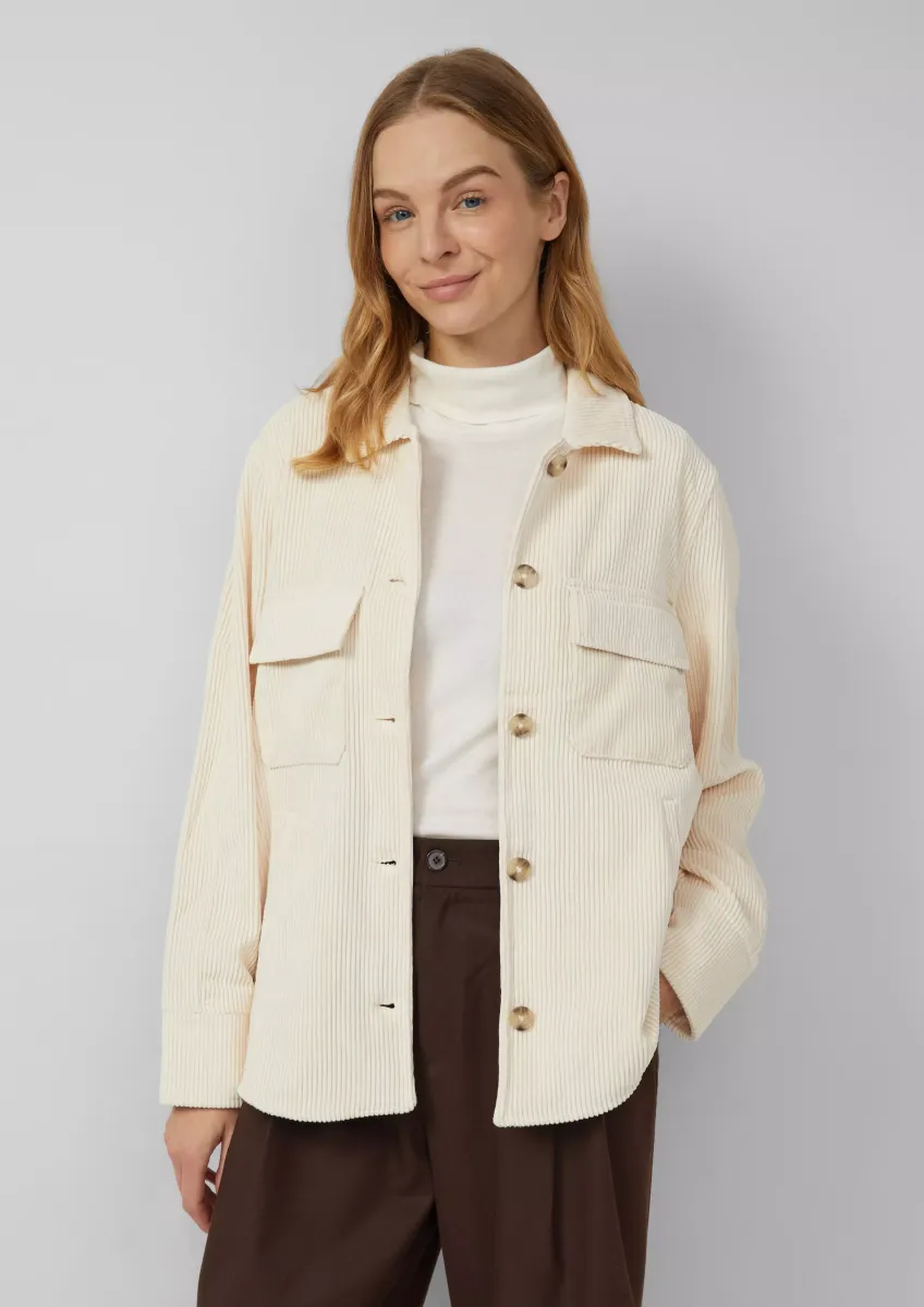 Overshirt aus Cord