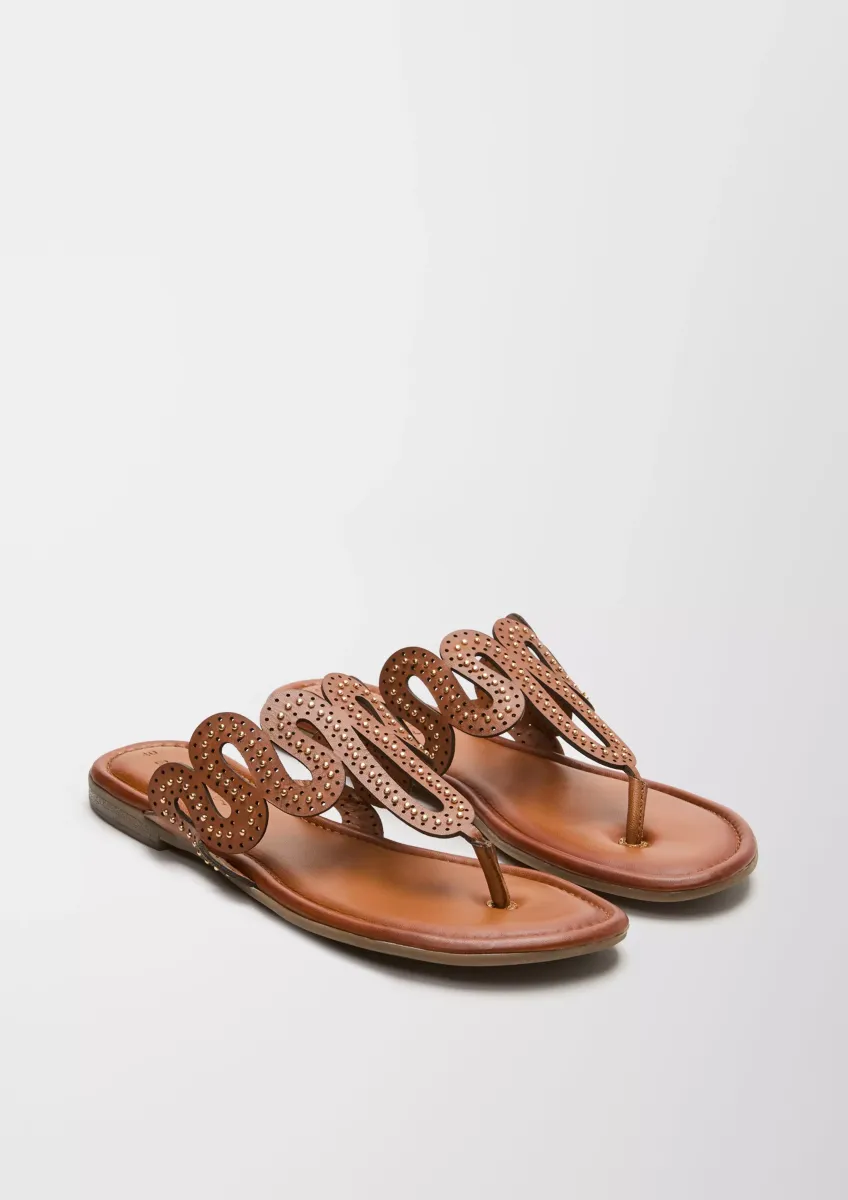 Pantoletten aus Echtleder