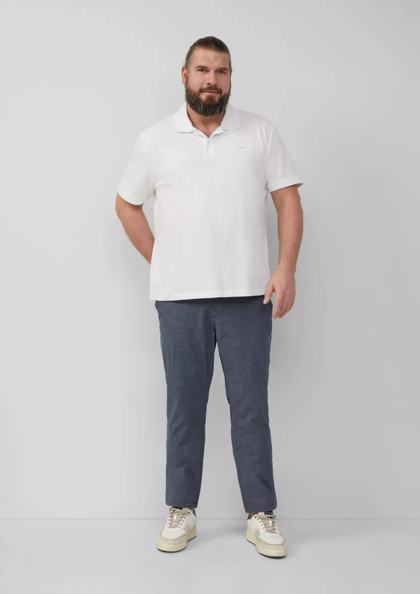 Phoenix: Strukturierte Chino mit Elastikbund