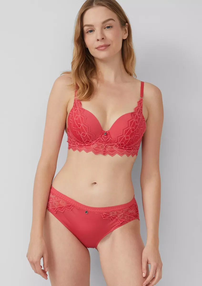 Push-up BH mit Spitzen-Detail