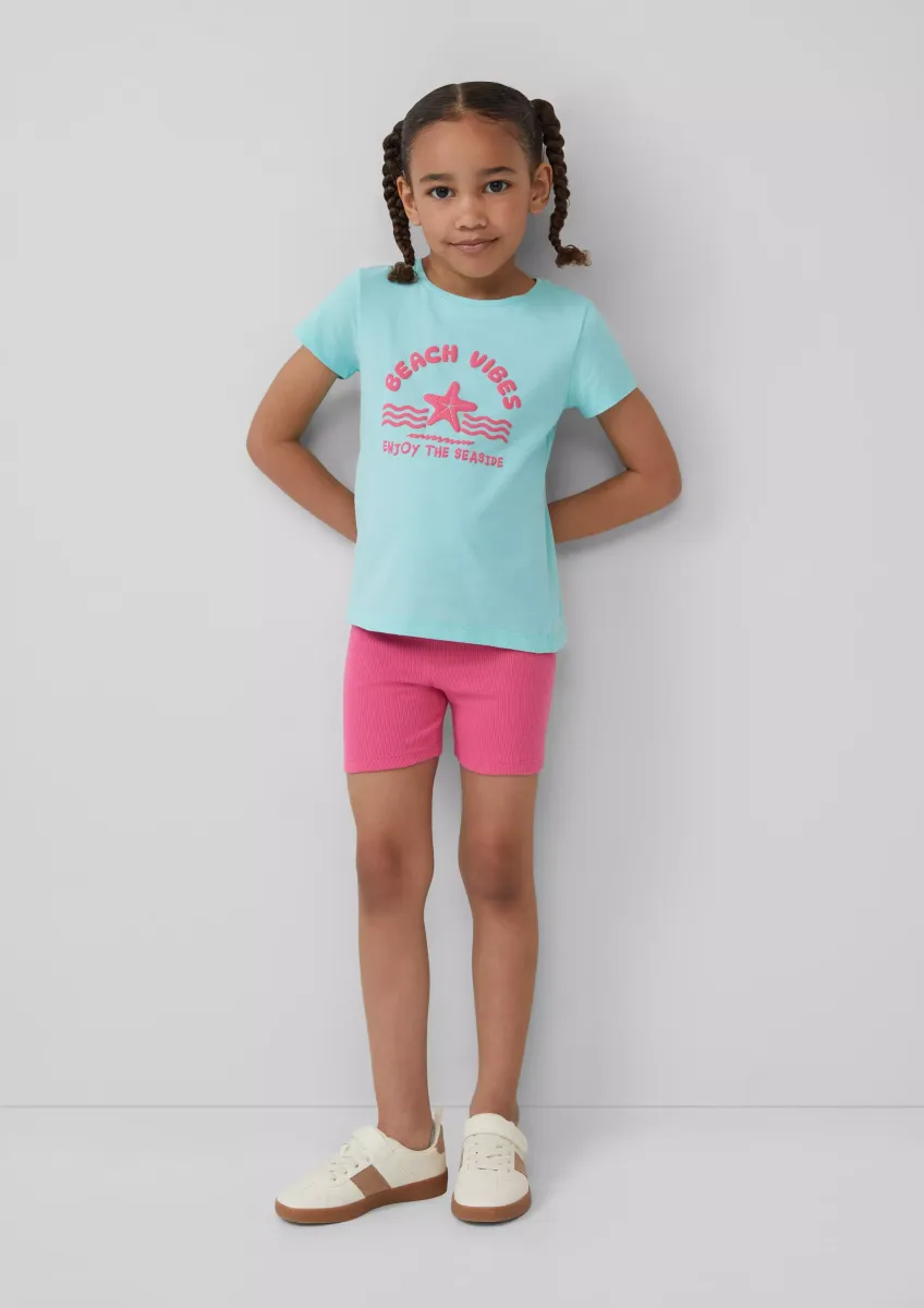 Radlerhose aus Rippware