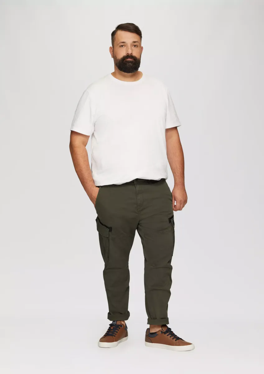 Regular: Cargohose mit Straight Leg