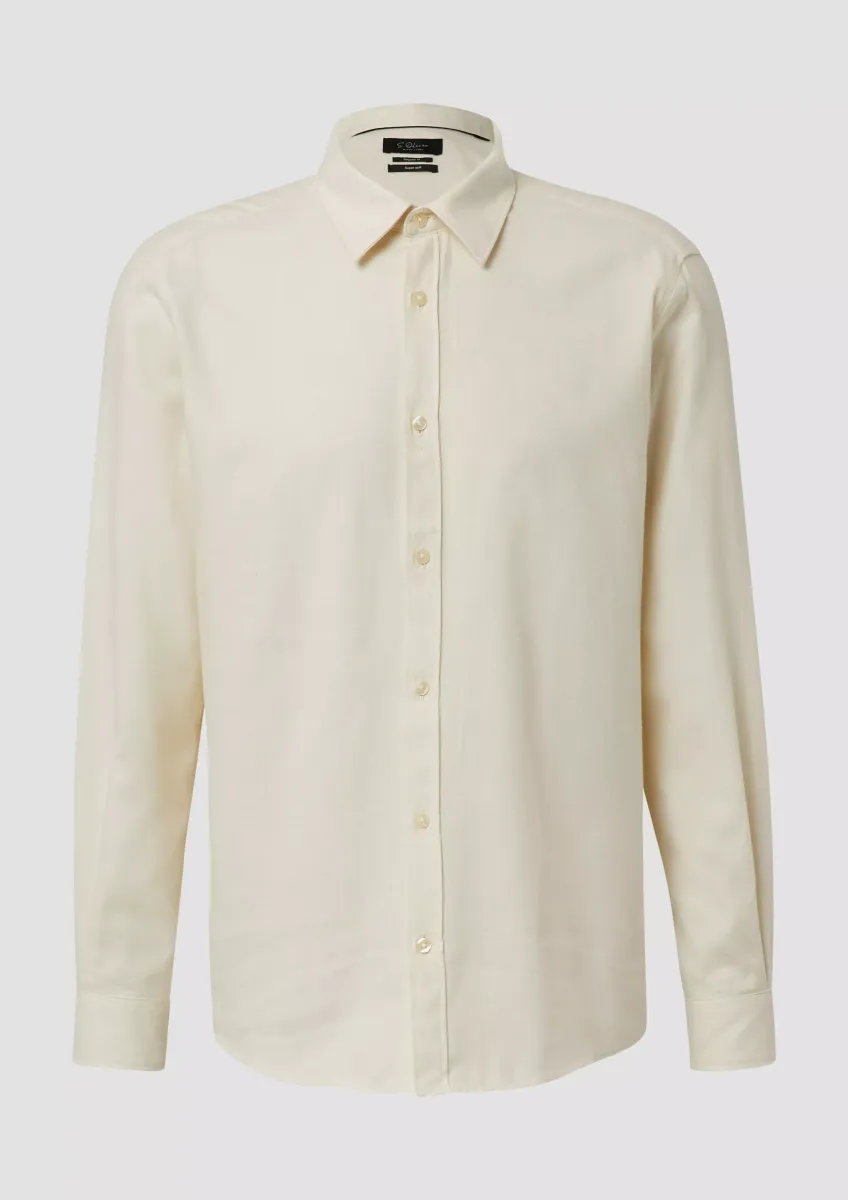 Regular Fit: Hemd aus feinem Baumwollflanell