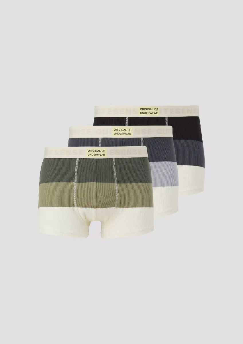 Retro-Boxershorts im 3er-Pack