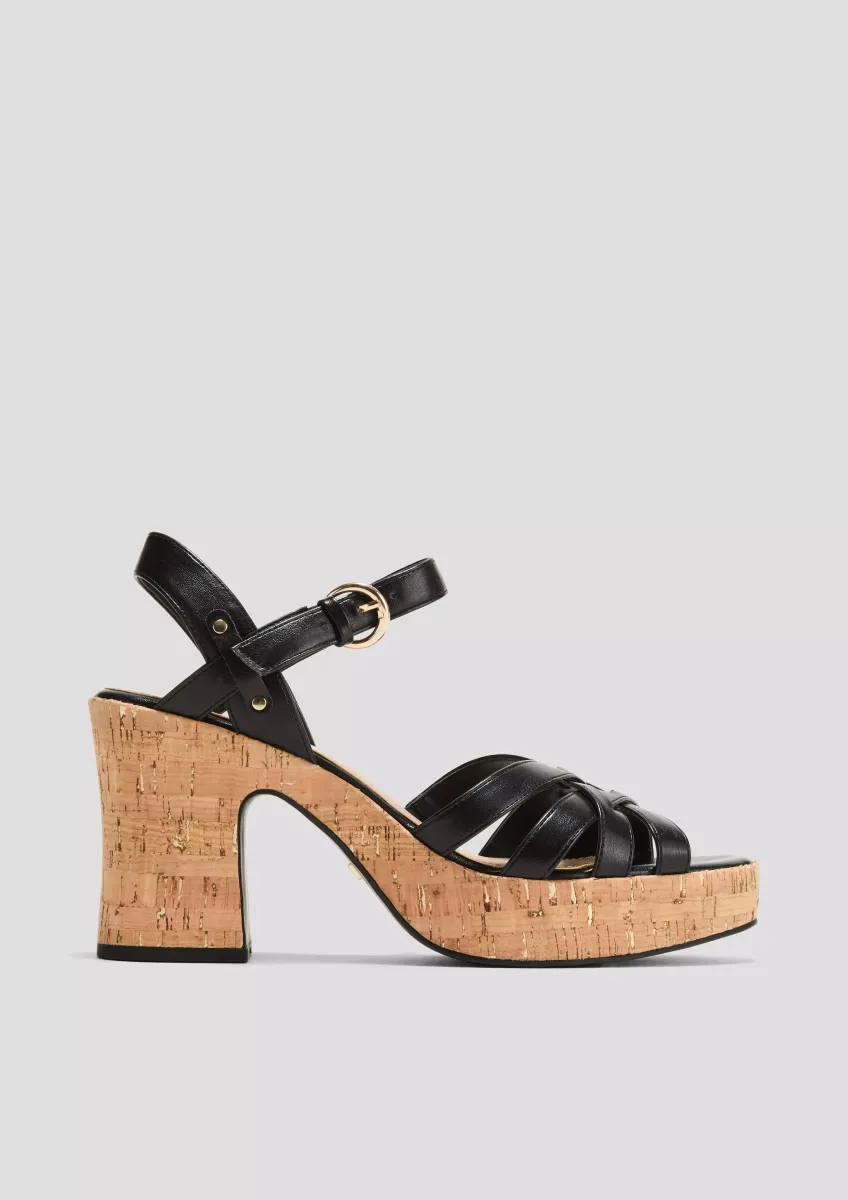 Sandalen mit Blockabsatz