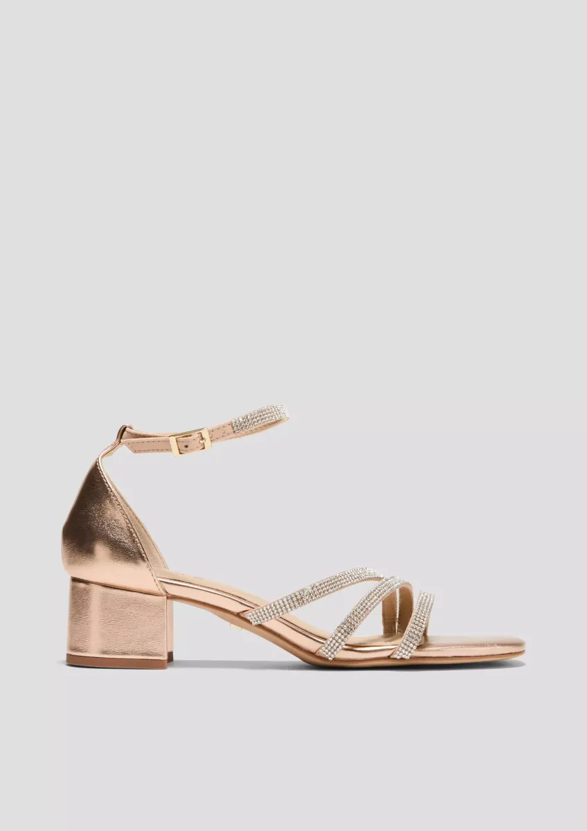 Sandalen mit Riemchen und Blockabsatz