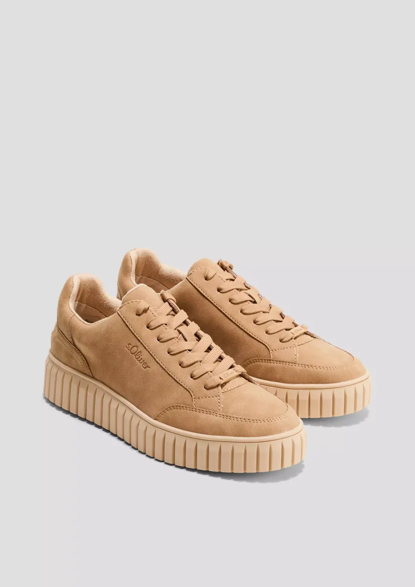 Schnürer in Leder-Optik