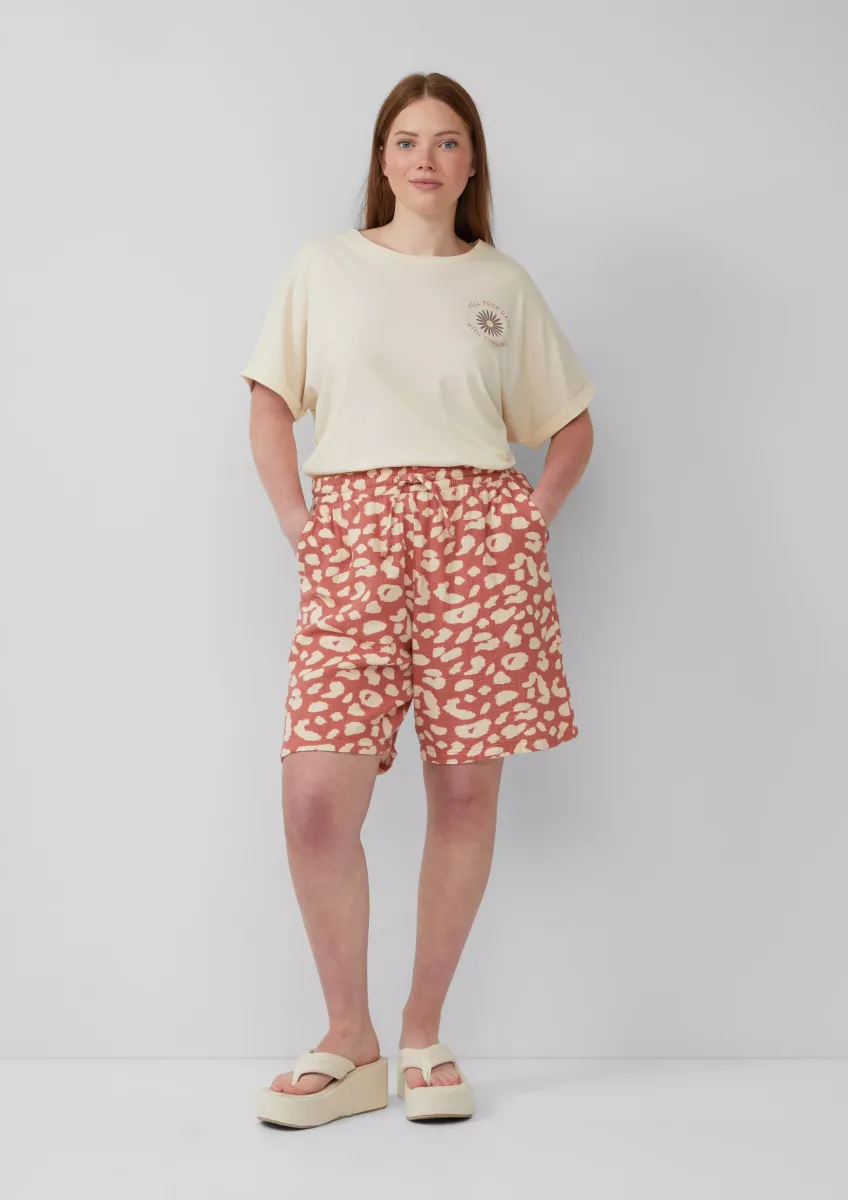 Shorts mit Elastikbund