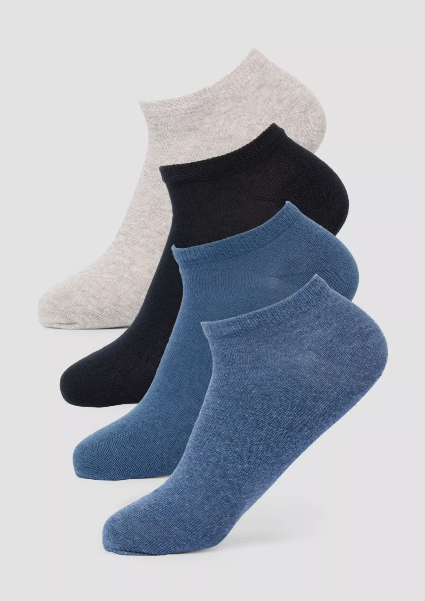 Sneakersocken im 4er-Pack