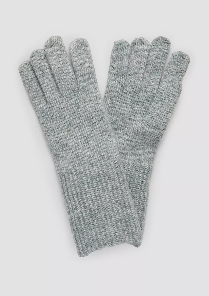 Strickhandschuhe aus Wollmix