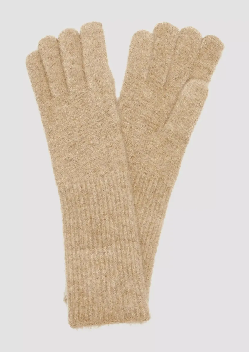 Strickhandschuhe aus Wollmix