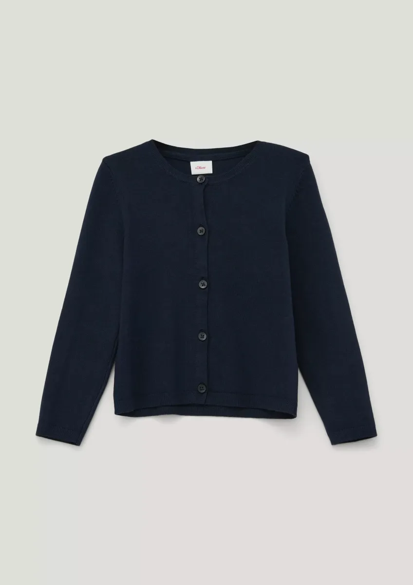 Strickjacke aus Viskosemix