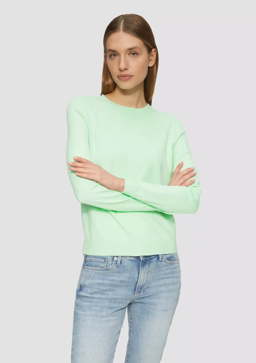 Strickpullover aus Viskosemix