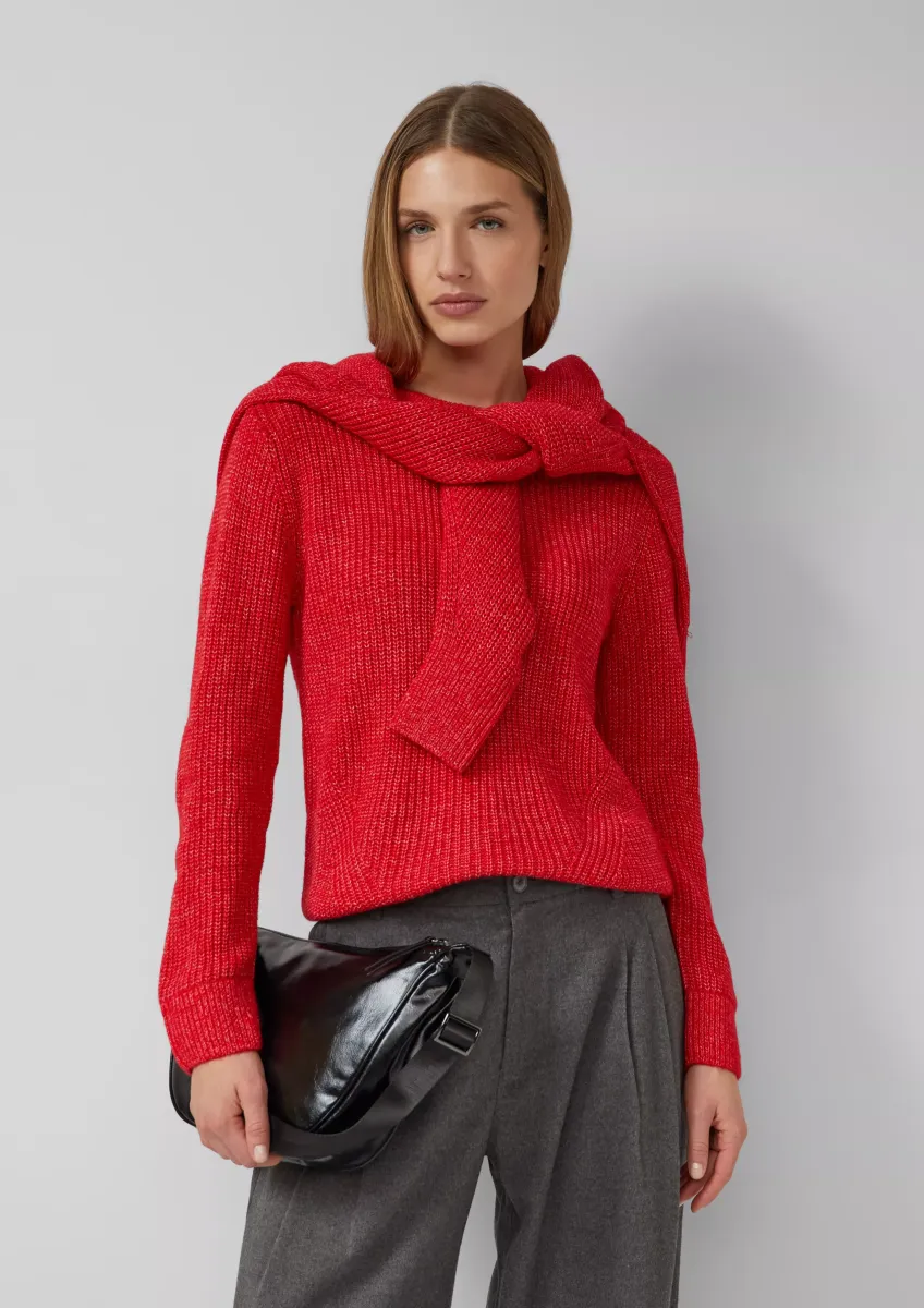 Strickpullover aus Wollmix