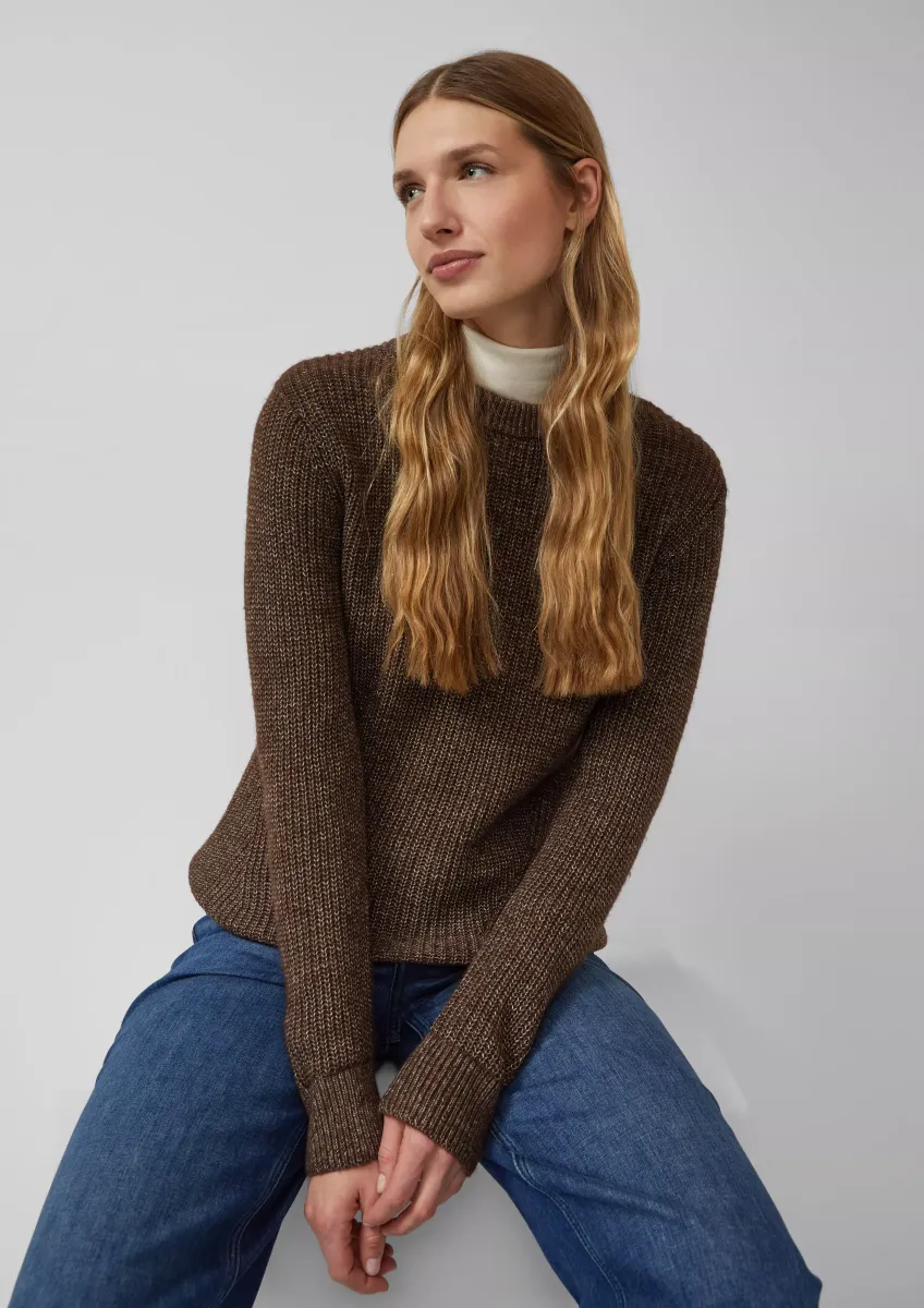 Strickpullover aus Wollmix