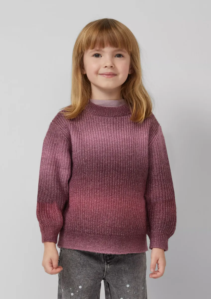 Strickpullover im Loose Fit mit Farbverlauf