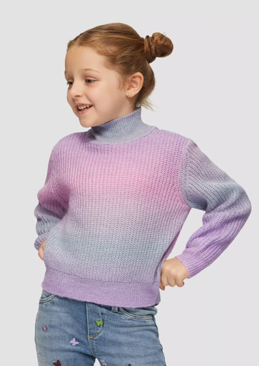Strickpullover mit Farbverlauf