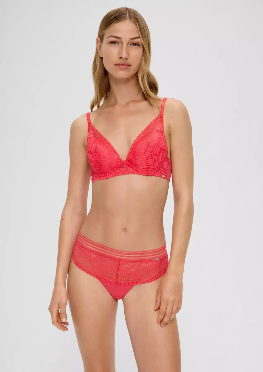 String aus Spitze mit breitem Band