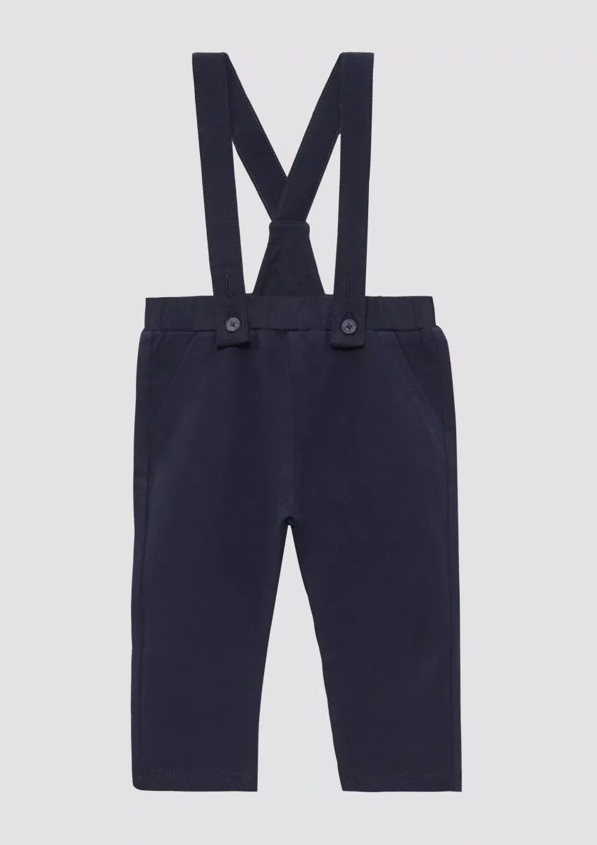 Sweathose mit abnehmbaren Hosenträgern