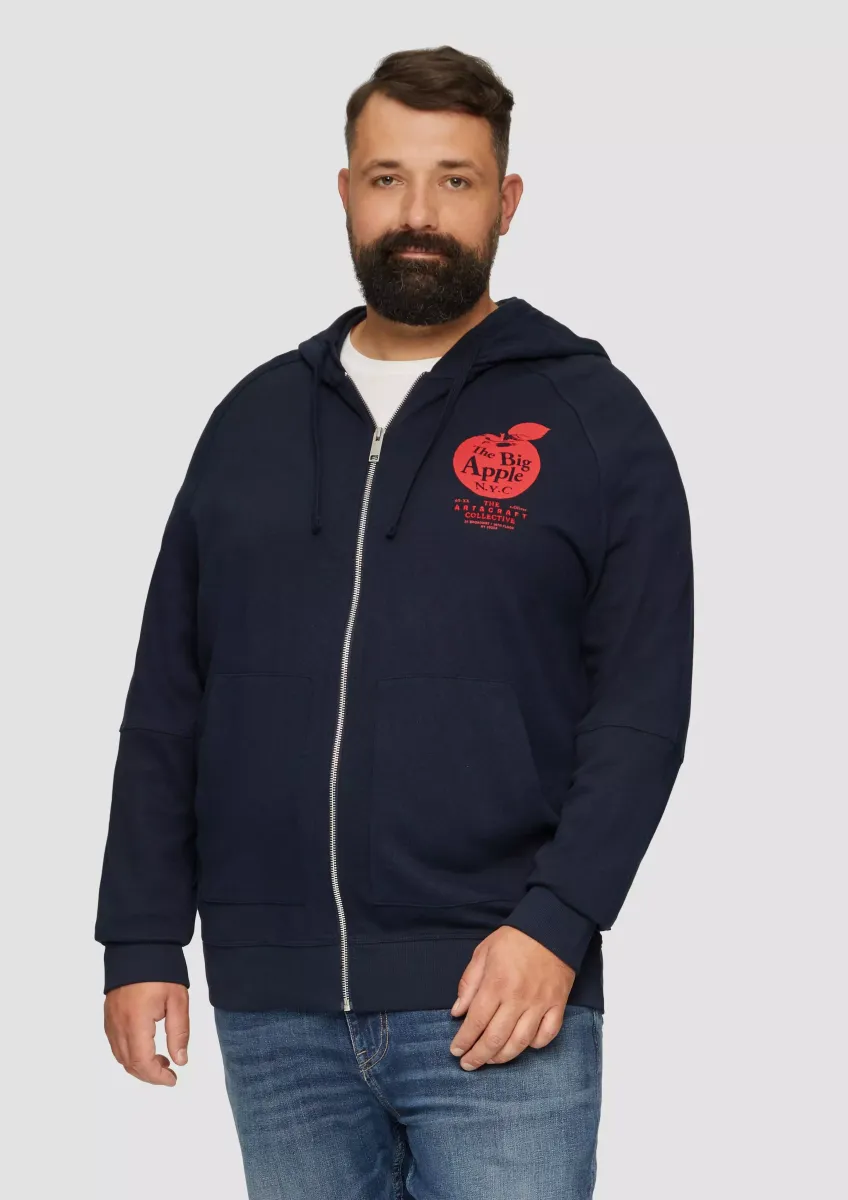 Sweatjacke mit Kapuze