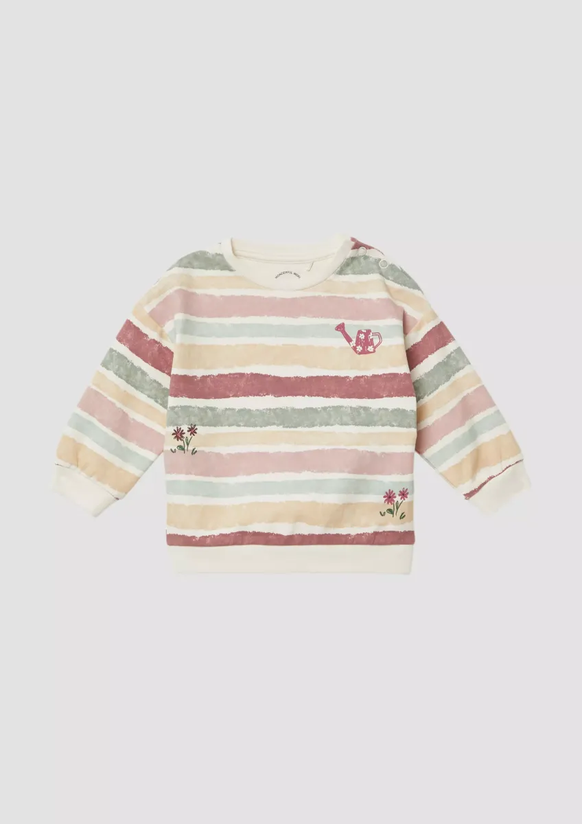 Sweatshirt mit All-over-Print