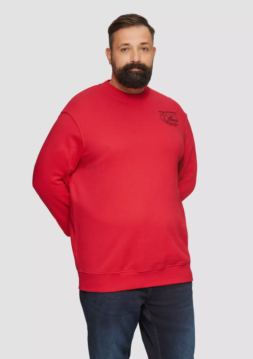 Sweatshirt mit Stickerei