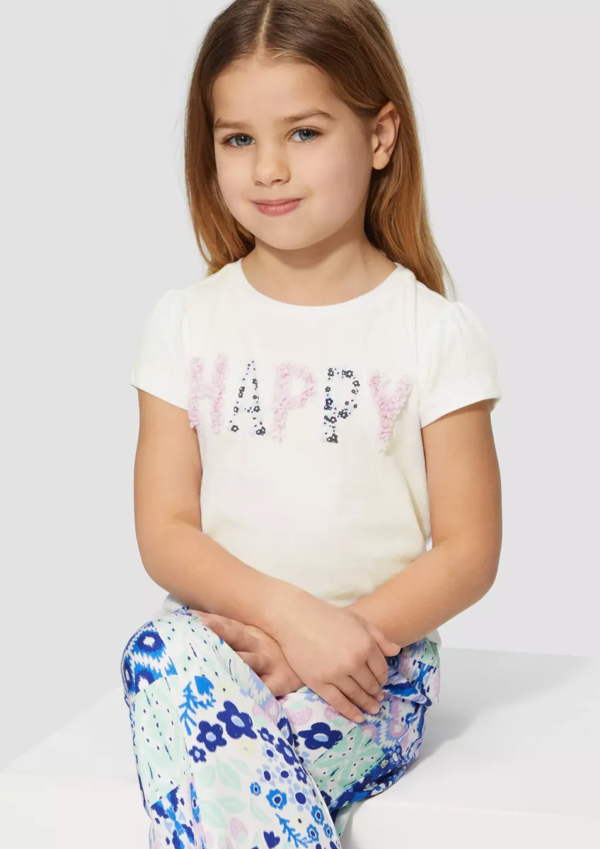 T-Shirt in A-Shape mit Artwork