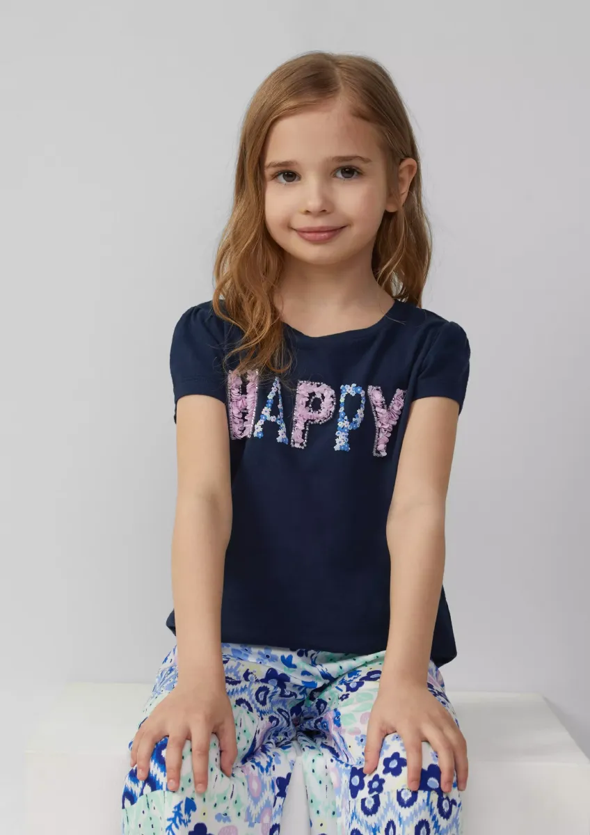 T-Shirt in A-Shape mit Artwork