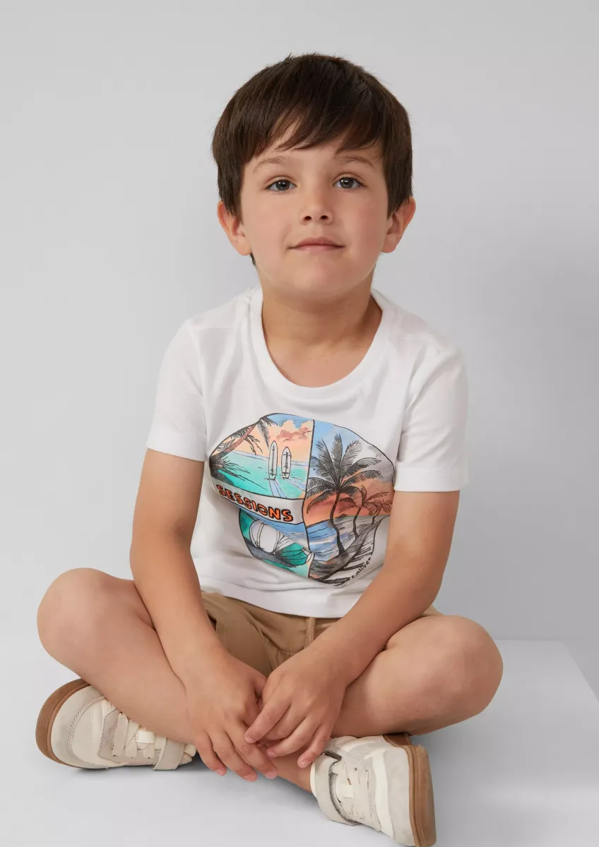 T-Shirt mit Frontprint