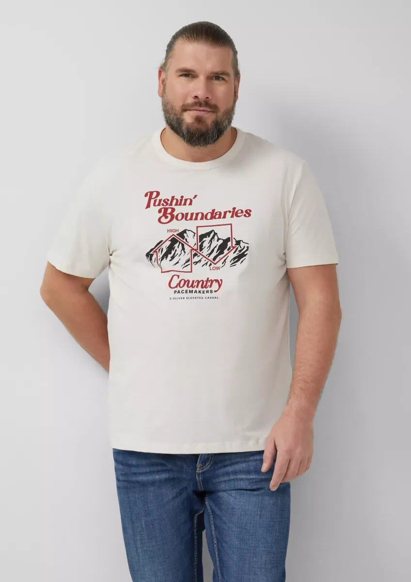 T-Shirt mit Frontprint